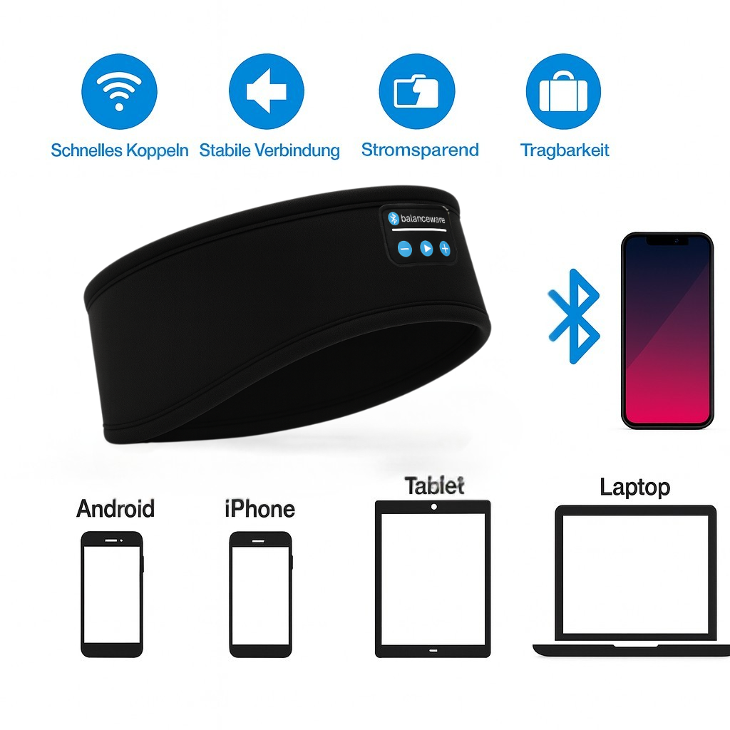 Balancewear - Das Audio Stirnband